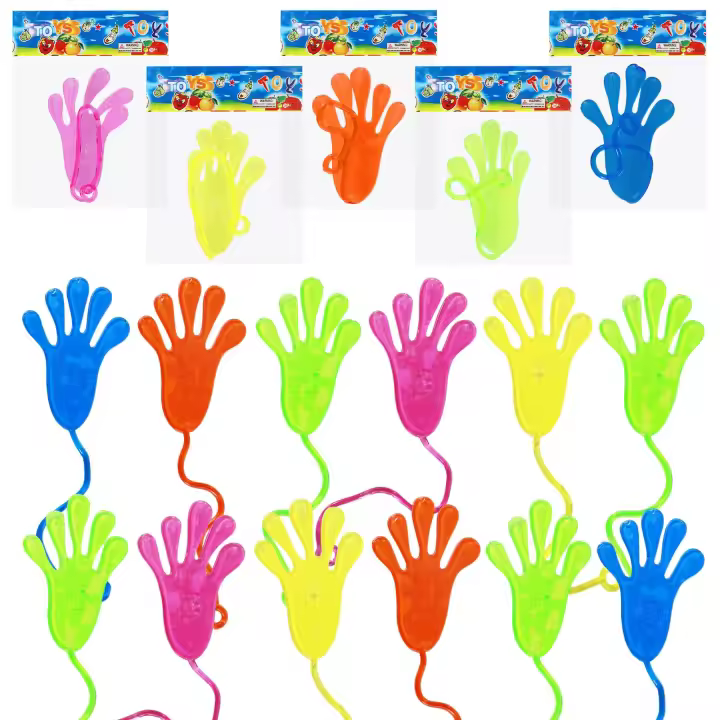 Palma pegajosa elástica de 36 piezas, truco de escalada de pared grande, manos pequeñas, regalos creativos - 1