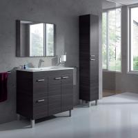 Mueble de Baño de 2 Puertas y 4 Patas Diseño Koncept Acabado en Blanco Brillante - details 12