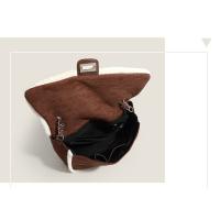 Bolso de lana de invierno, bolso de lana de cordero de otoño e invierno, nuevo bolso bandolera de felpa para mujer, versátil, de gran capacidad para invierno. - details 1
