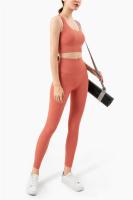 Top de Yoga Transpirable ZHUMU GYM Top de Deportiva de Verano con Espalda Cruzada para Mujeres - details 12