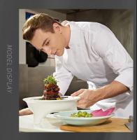 Uniformes de Chef profesional, chaqueta de cocina de manga larga personalizada, abrigo de cocinero para hombres y mujeres, logotipo impreso gratis, disfraces de Patissier, Tops - details 17