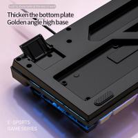 Teclas Anti-ghosting e-sports periféricos de ordenador teclado impermeable para juegos Teclado retroiluminado teclado con cable Teclado mecánico - details 3