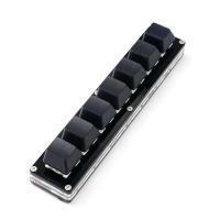 7 Keys Black Custom  Keypad Numpad nical OSU Programming ro Keyboard For  Gaming H2S3 - details 5