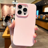 Funda de teléfono suave de colores caramelo a la moda para IPhone 16, 12, 14, 13, 15 Pro Max, 14Plus, parachoques de cámara, protección contra golpes, funda mate - details 15