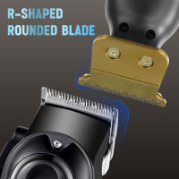 Solimpia Afeitadora eléctrica para hombres Recortadora de barba profesional Maquinilla de afeitar inalámbrica Recortadora de vello corporal Máquina de afeitar de vello facial recargable por USB para barbería HT-6267 - details 18