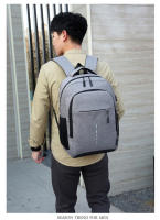 Mochila Impermeable para Hombre Bolsa de Hombro Ultra Ligera para Hombres Bolsa de Libros para Hombres Estilo Moderno Mochila para Portátil de 15.6