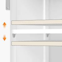 cajones y Puerta y estantes Ajustables para Cuarto de baño 75 x 30 x 80 cm - details 6