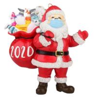Pegatinas de Ventana de Navidad 2024 Campana de Navelganta Pino de PVC Autoadhesiva - details 37