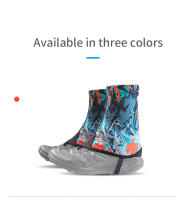 Cubierta de Zapatos Unisex AONIJIE E4417 para Correr al Aire Libre con Gaitas Protectoras contra Arena con Cordón para Senderismo y Jogging - details 11