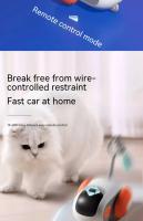ATUBAN Wireless Gravity Sports Car Remote Control Electric Cat Toy Tease Cat Stick Pet Supplies,Party and for Cat Funny Toy - details 9