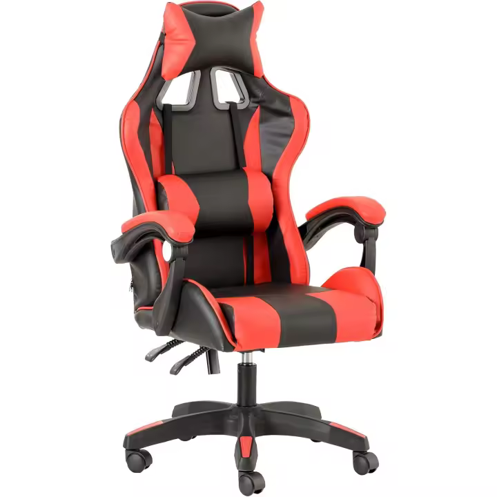 Silla de Juego Ergonómica Silla de Oficina con Resalto Regulable de 90° a 120° - 1