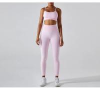 Sujetador Deportivo de Yoga para Mujer Sexy Espalda Deportiva Sin Costuras Secado Rápido Transpirable Top para Danza y Ciclismo Material de Nylon Adecuado para Correr Primavera Verano - details 10