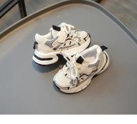 Zapatillas deportivas informales para niños y niñas, zapatos de malla transpirable, resistentes al desgaste, con gancho y bucle, a la moda, novedad de otoño, 2024 - details 13