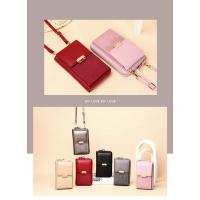 Bolsos de mensajero de cuero Pu de lujo para mujer, bolsos de hombro de salida, billetera para teléfono, bolsos cruzados pequeños sólidos con correa larga, nuevo - details 1