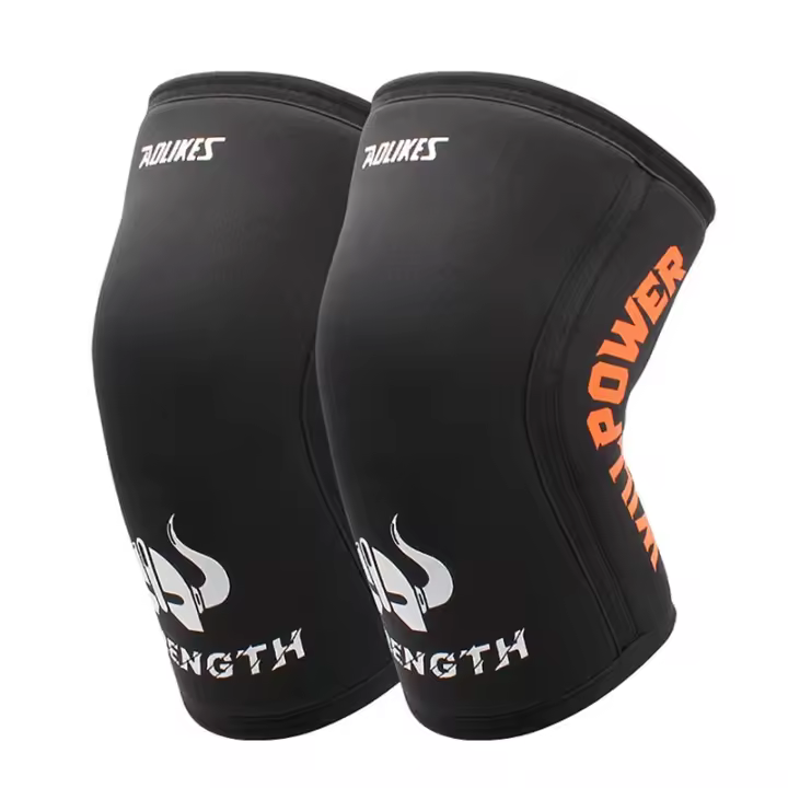 Rodilleras Deportivas de Neopreno AOLIKES Soporte de Rodilla para Entrenamiento Cruzfit Par 7mm - 1