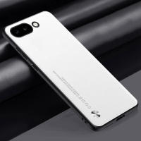 Funda de lujo de cuero PU para Google Pixel 9A Cubierta trasera de silicona mate - details 9