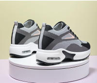 Zapatillas deportivas de gran tamaño para mujer Altura interior de 8cm, suela suave, zapatos de malla, estilo casual - details 15