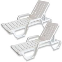 Hamaca Molo Malibú Reclinable Pack de 2 Tumbonas Plegables Reposabrazos Reclinables en 4 Posiciones - details 0