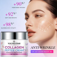 Crema facial con péptidos de colágeno Activa la piel Nutre profundamente Apretan fuertemente Suaviza Obviamente Crea un cutis brillante - details 4