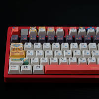 Teclas, sublimación de 5 caras 2512 cuerpo PBT original, teclado mecánico, ergonomía（Teclado no incluido) - details 11