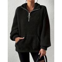 Sudaderas con cuello vuelto a la moda de otoño para mujer, Tops, suéteres para mujer - details 1