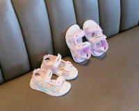 Sandalias planas de mariposa para niñas, zapatos de baile de princesa informales, zapatos de playa, moda de verano - details 1