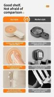 No es necesario perforar accesorios de baño montados en la pared, accesorios de iluminación de cocina con ventosas. - details 3