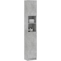 Armario de Baño de Madera Ingeniería Lavadora, Estante, Ducha, Inodoro 32x25,5x190 cm - details 52