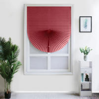 Rroller Blindas De Plisado Autoadhesivas No Tejidas 60/90cm*150/180cm Para Ventanas Negro Antigolpes Decoración Para Dormitorio Y Sala De Estar - details 1