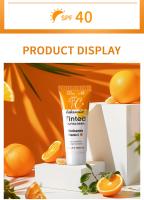 SPF40 hidratante teñido VC protector solar protección de la piel maquillaje refrescante crema de protección solar UV antienvejecimiento protector solar resistente - details 8
