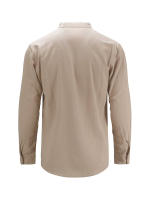 Camisas Polo de Algodón Lino para Hombres Cuello Henley Ligero Colores Sólidos - details 4