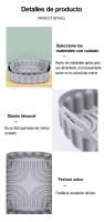 Moldes freidora de aire, bandeja para hornear cuadrada plegable,bandeja de silicona - details 3