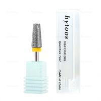 HYTOOS cónico 5 en 1 broca para uñas dientes cruzados brocas de carburo para uñas quitar Gel lima eléctrica taladros máquina accesorios de manicura - details 5