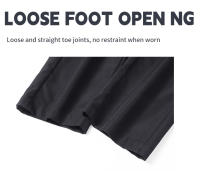 Pantalones cargo multibolsillos para hombre, nuevo estilo verano 2025, marca de moda, pantalones casuales de pierna recta holgados, pantalones deportivos para hombre - details 10