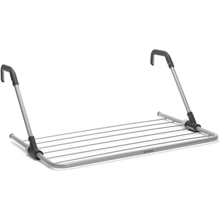 Perchero Brabantia de Acero Inoxidable 44f. x 68an. x 3.5al. cm Metal Gris Para Secar Ropa - 1