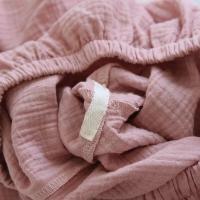 Conjunto de pijama de 2 piezas para pareja japonesa, hilo de algodón fino, pantalones cortos de manga corta, kimono para hombre y mujer, decoración del hogar - details 23