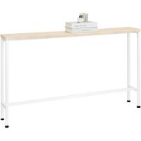 Mesa de Entrada Recibidor Mesa de Consola MDF y Hierro 120 x 80 x 20 cm FSB19-XL-N ES - details 9