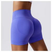 Pantalones cortos de LICRA para Yoga, mallas Push Up de cintura alta para correr, Fitness, gimnasio - details 33