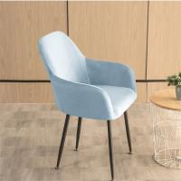 Cubierta de Silla de Comedor de Terciopelo Suave Cubierta Elástica de Spandex para Silla de Oficina, Hotel, Boda, Sala de Estar - details 11