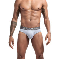 Marca JOCKMAIL, ropa interior de alta calidad para hombres, calzoncillos boxer de algodón boutique, bañadores gruesos de cintura baja, calzoncillos - details 21