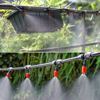 Kit de riego automático por goteo, rociador de nebulización, cama de flores para jardín, invernadero, césped, bricolaje, 10/15/20/25/30M - details 21