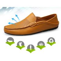 Zapatos Informales de Verano para Hombre Mocasines de Cuero con Transpirabilidad sin Cordones - details 3
