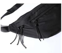 Riñonera cruzada de gran tamaño impermeable Oxford pecho Cycg gran gimnasio cintura cinturón bolsa para hombres mujeres - details 6