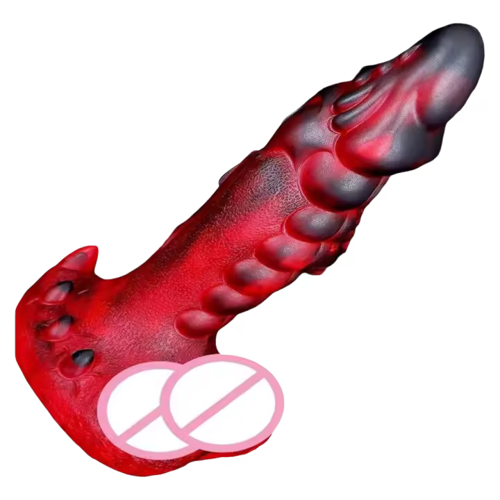 Leten Dragon Consoladores Vibradror Monster Silicona Realista Consolador Juguete para Mujeres Calefacción/Estiramiento/Vibración 18+ Sex Shop - 1