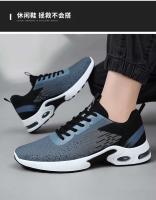 Primavera para hombre Nuevo para cojín Deportes Transpirable con cordones Zapatos para correr casuales con forro de malla - details 8