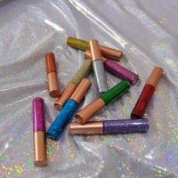 HANDAIYAN Delineador de ojos líquido, juego colorido, 10 colores, delineador de ojos metálico plateado dorado con diamantes, barras de delineador de ojos impermeables, brillo duradero - details 4