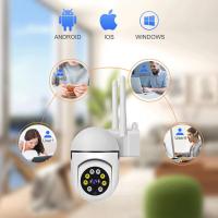 WIFI Inalámbrico Cámara de Vigilancia Móvil Inteligente Remoto Lámpara Cabezal Monitor HD Full Color Cámara 2MP Doble Frecuencia 5G - details 6