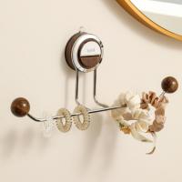 Estante de almacenamiento con ventosa sin perforar, ganchos para puerta, organizador de Scrunchie, estante de almacenamiento para colgar en la pared, soporte de carga fuerte multifuncional - details 8