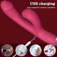 Consolador con calefacción, vibrador de succión, estimulación del punto G del clítoris, Juguetes sexuales para adultos para mujeres, dedo vibratorio Sexy - details 5