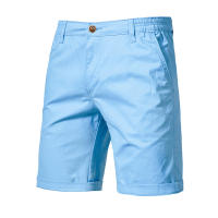 Nuevos Shorts De Verano 100% Algodón Para Hombres Cintura Elástica Estilo Casual Social Multicolor Pantalones De Playa - details 9